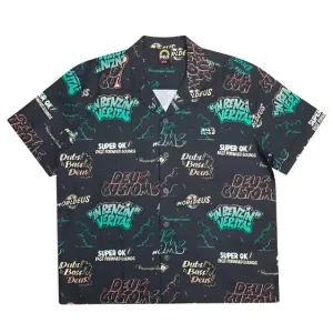 Deus Ex Machina Dub Bass Short Sleeve Shirt Anthracite