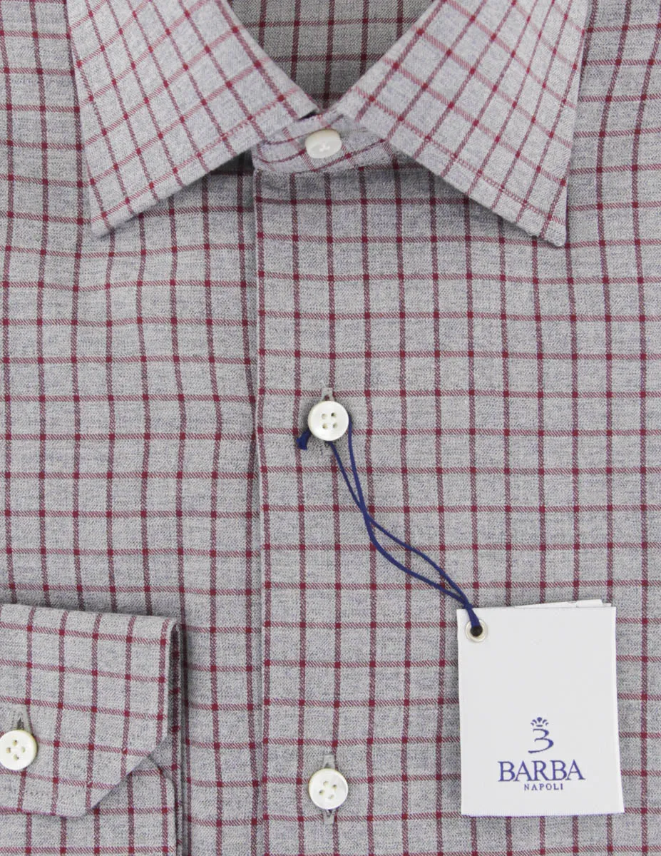 Finamore Napoli Gray Shirt - Slim