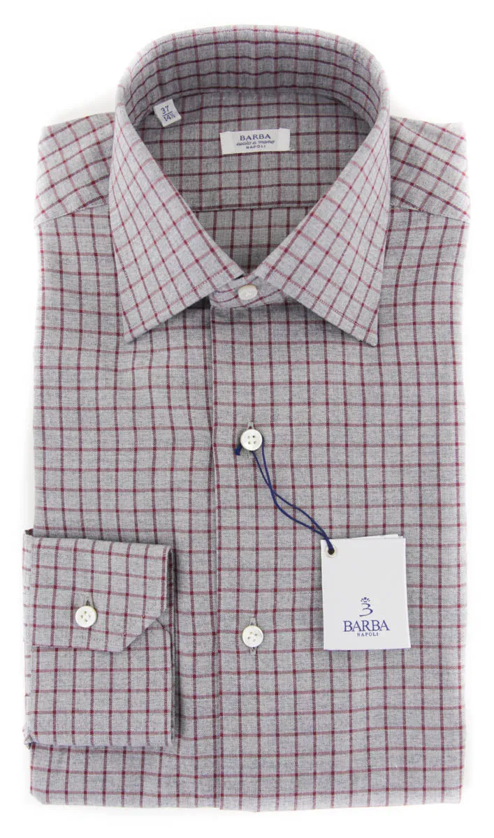 Finamore Napoli Gray Shirt - Slim