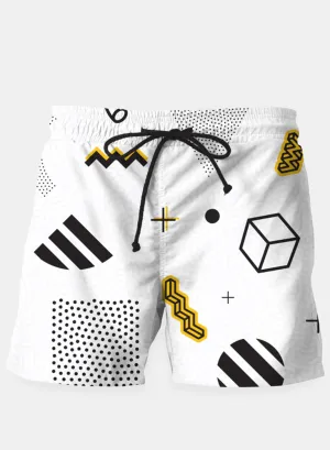 Geomertric Pattern 1 Shorts