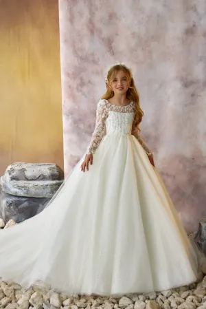 Glittering Glory Communion Gown