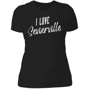 I Love Sevierville (White) - Women's Tee