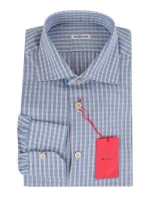 Kiton Blue Shirt - Slim
