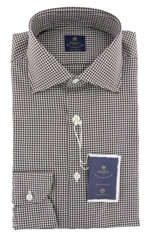 Luigi Borrelli Brown Shirt - Slim