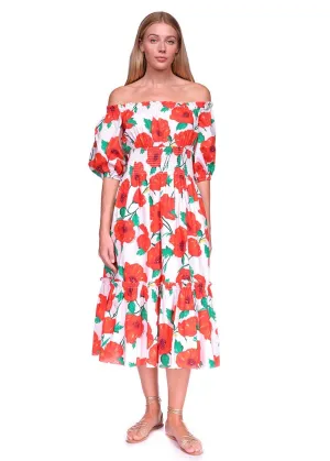 Mimi Dress (Poppies Tomato)