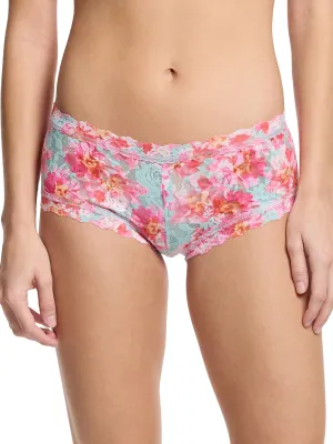 Printed Signature Lace® Boyshort First Bloom