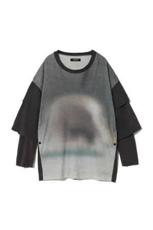 UNDERCOVER | WATERCOLOR LONG SLEEVE TEE