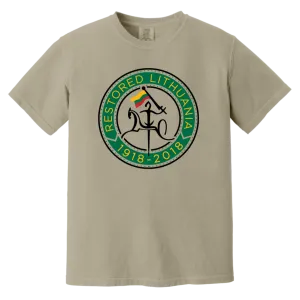 Vytis Restored - Men/Women Unisex Soft-Washed Comfort Cotton Short Sleeve T-Shirt